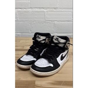 Nike Black/White/Beige Air Jordan 1 Retro High - Size‎ 8.5